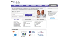 Desktop Screenshot of nfpjobs.com.au